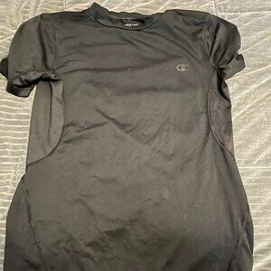 Black Champion Child's Medium Short Sleeve Shirt